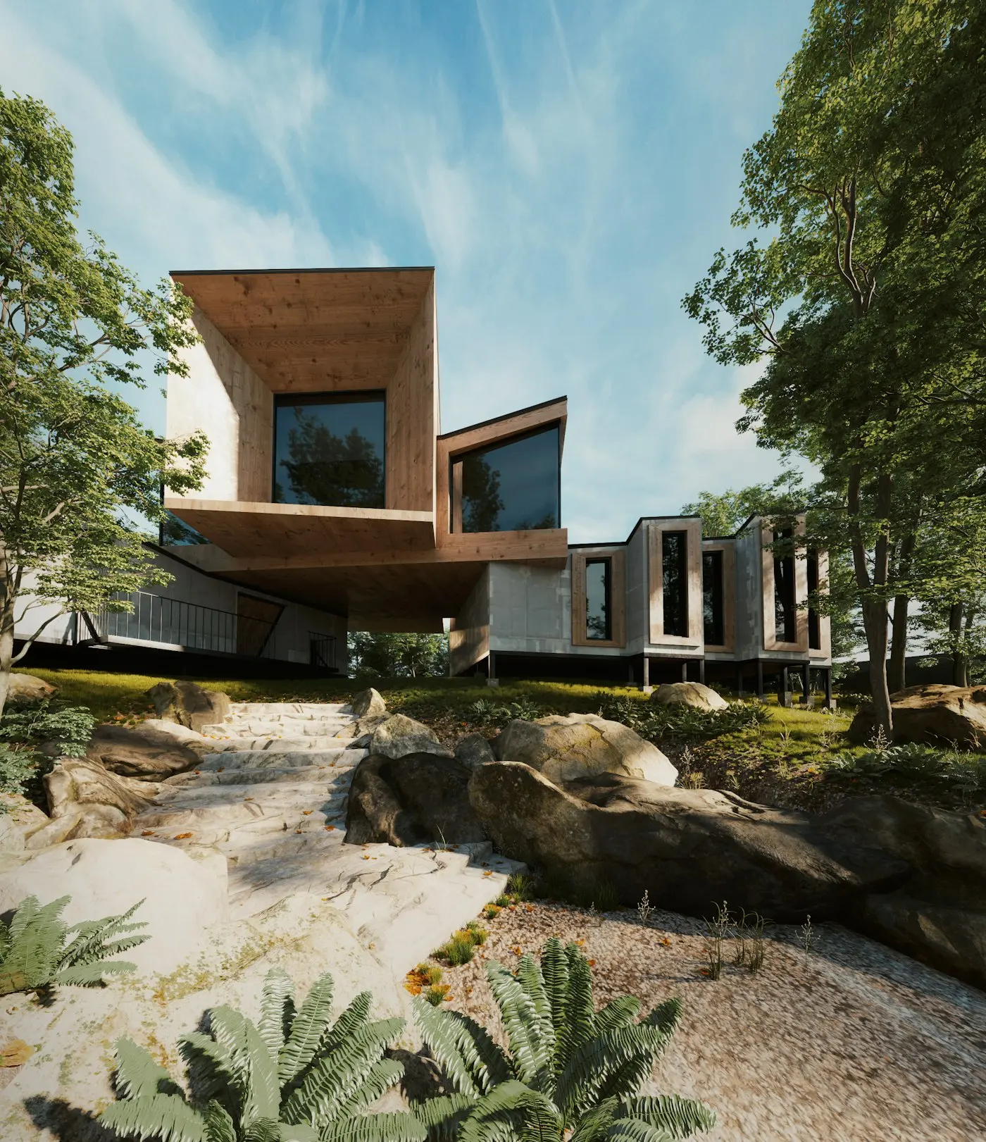 Casa na mata
